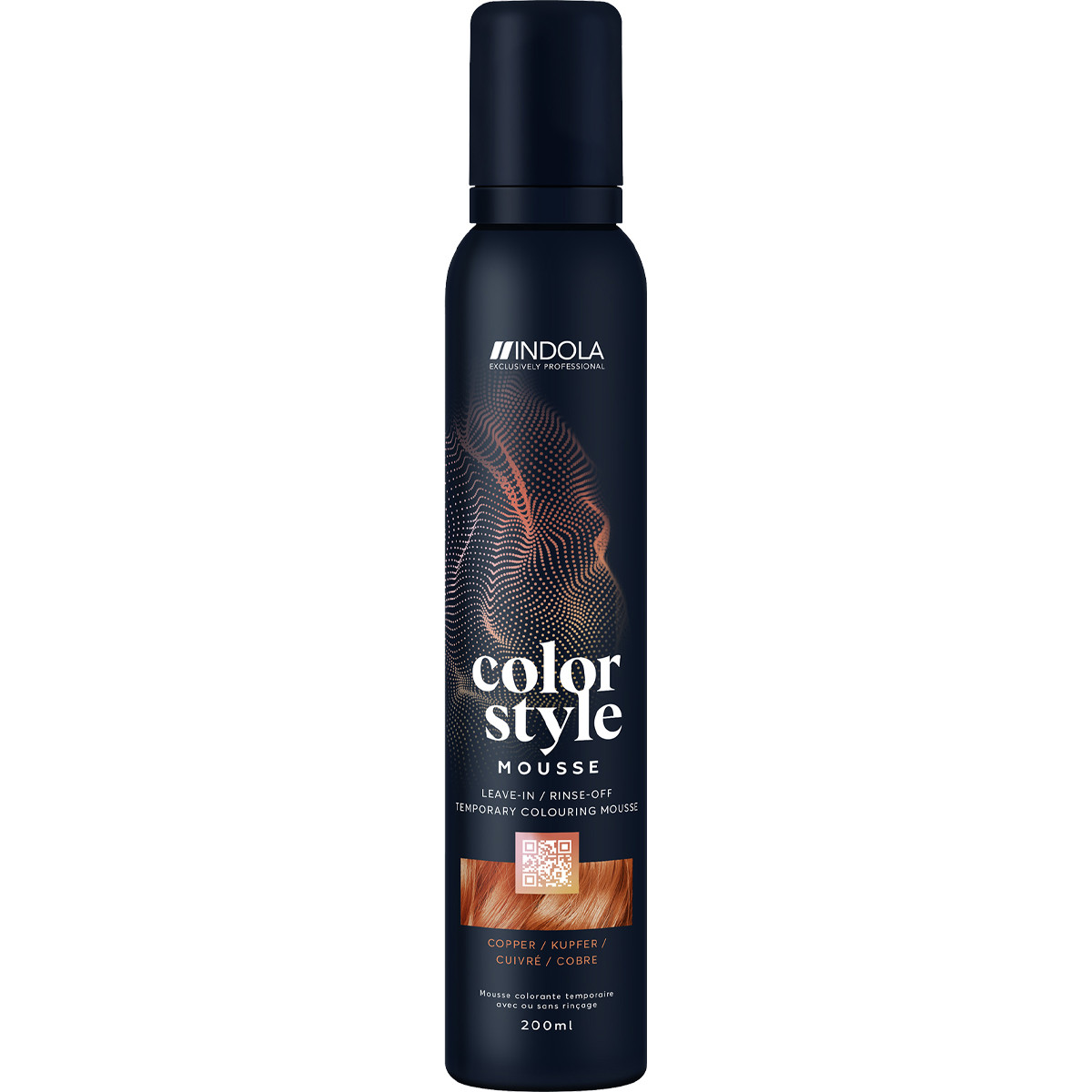 Mousse coiffante & colorante - Color Style - Cuivré - 200 ml - 03 - 32908213