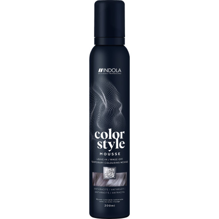 Mousse coiffante & colorante - Color Style - Anthracite - 200 ml - 03 - 32908222