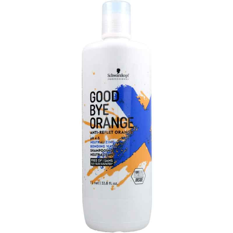 Shampoing neutralisant - Goodbye Orange - Cheveux châtains moyens à blonds foncés - 1 L - 03 - 32908260