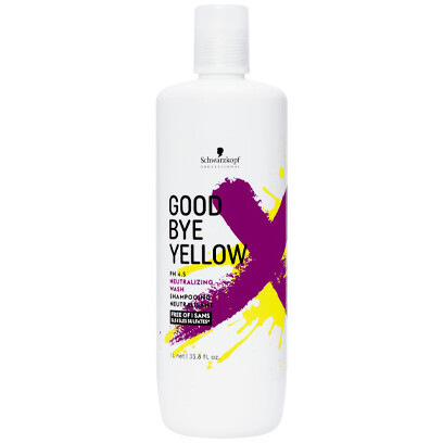 Shampoing neutralisant - Goodbye Yellow - Blonds clairs à blonds moyens - 1 L - 03 - 32908272