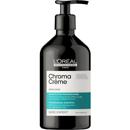 Shampoing neutralisant reflets rouges - Chroma Green - Cheveux châtains foncés - 500 ml - 03 - 32797173