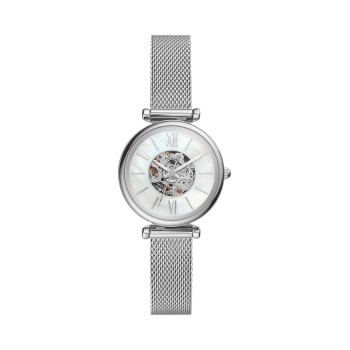 Montre automatique en acier - Argenté - 02 - 32893275