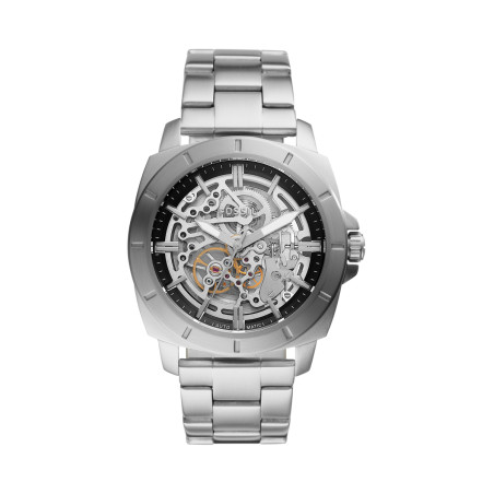 Montre automatique en acier Privateer Sport - Argenté - 02 - 32893375