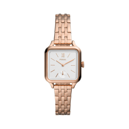 Montre à quartz en acier Raquel - Doré rose - 02 - 32893415