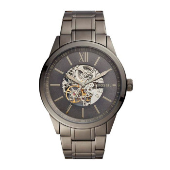 Montre à quartz en acier - Gris - 02 - 32893556