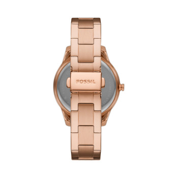 Montre à quartz en acier - Doré rose - 02 - 32893654