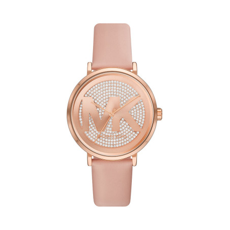 Montre à quartz en cuir Addyson - Rose - 02 - 32893662