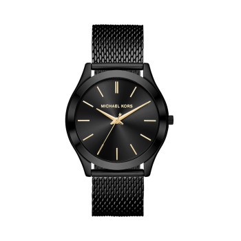 Montre à quartz en acier Runway - Noir - 02 - 32893681