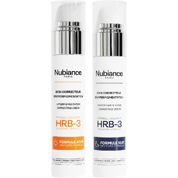 Crèmes jour & nuit anti-taches - HRB-3 - Niacinamide - Peaux noires & mates - 2 x 50 ml - 03 - 32995790