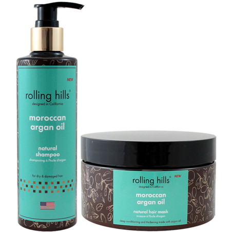 Shampoing & masque - Huile d argan - Cheveux abîmés - 2 x 250 ml - 03 - 32845755