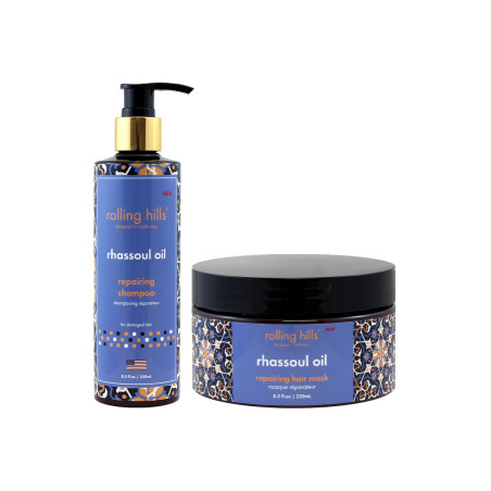 Shampoing & masque - Huile de rhassoul - Cheveux secs, bouclés & colorés - 03 - 32845762