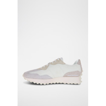 Sneakers en nubuck 327 - Blanc - 02 - 32922441