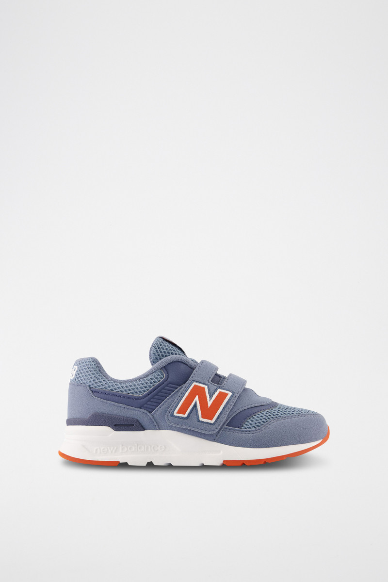 Sneakers 997 - Gris et orange - 02 - 32922568