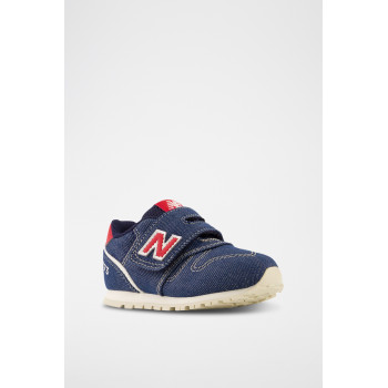 Sneakers 373 - Bleu marine et rouge - 02 - 32922601