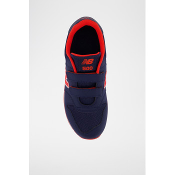 Sneakers 500 - Bleu foncé et rouge - 02 - 32922616