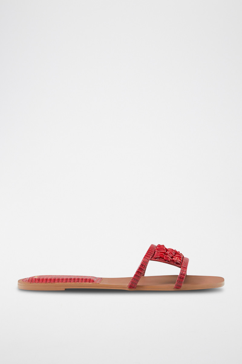 Mules - Rouge - 02 - 32861891