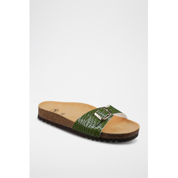 Mules Estelle - Vert olive - 02 - 32897852