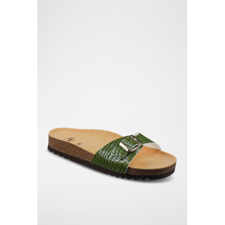 Mules Estelle - Vert olive - 02 - 32897852