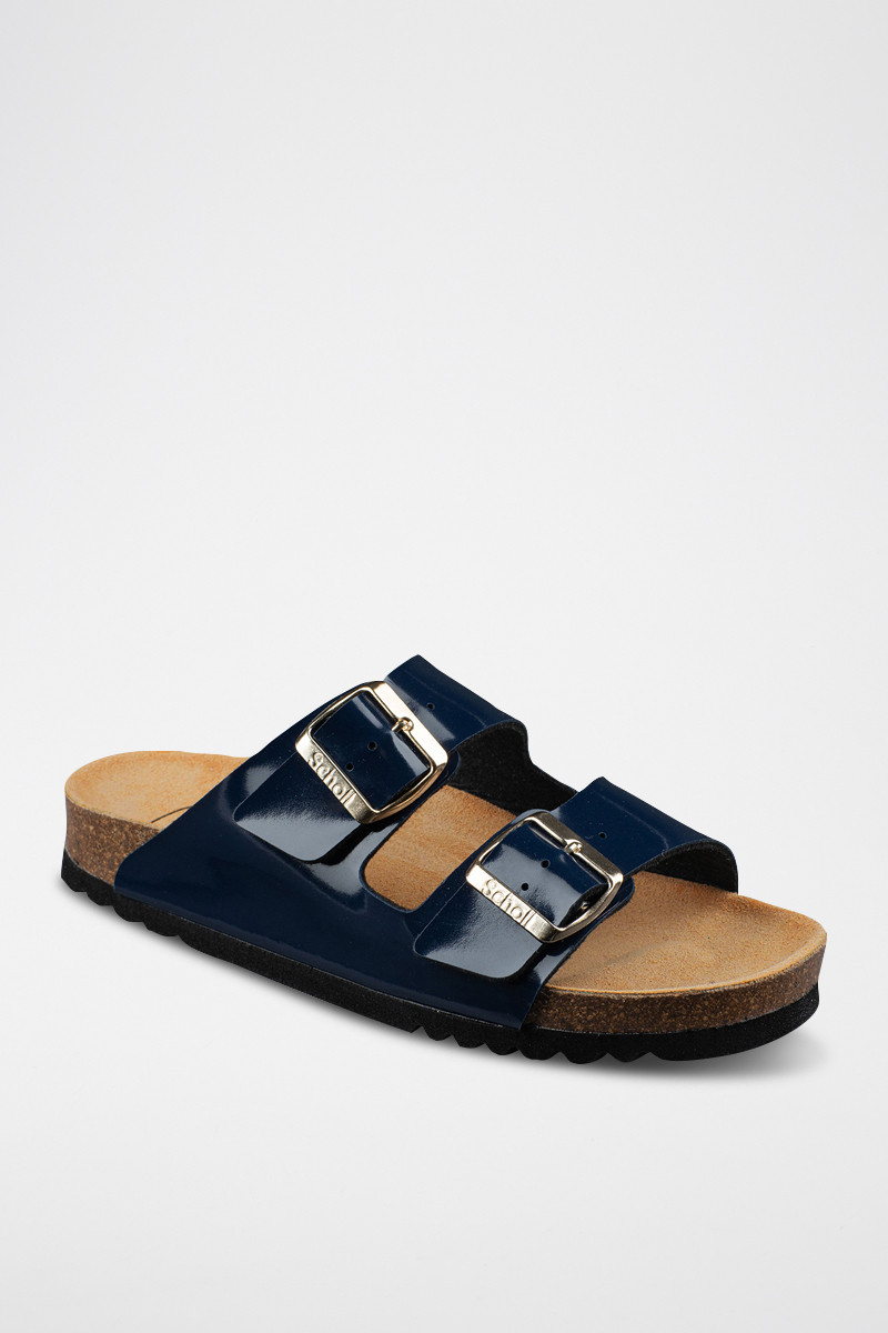 Mules Joséphine - Bleu marine - 02 - 32897909