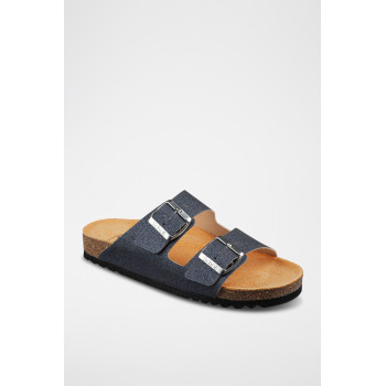 Mules Joséphine - Bleu foncé - 02 - 32897911