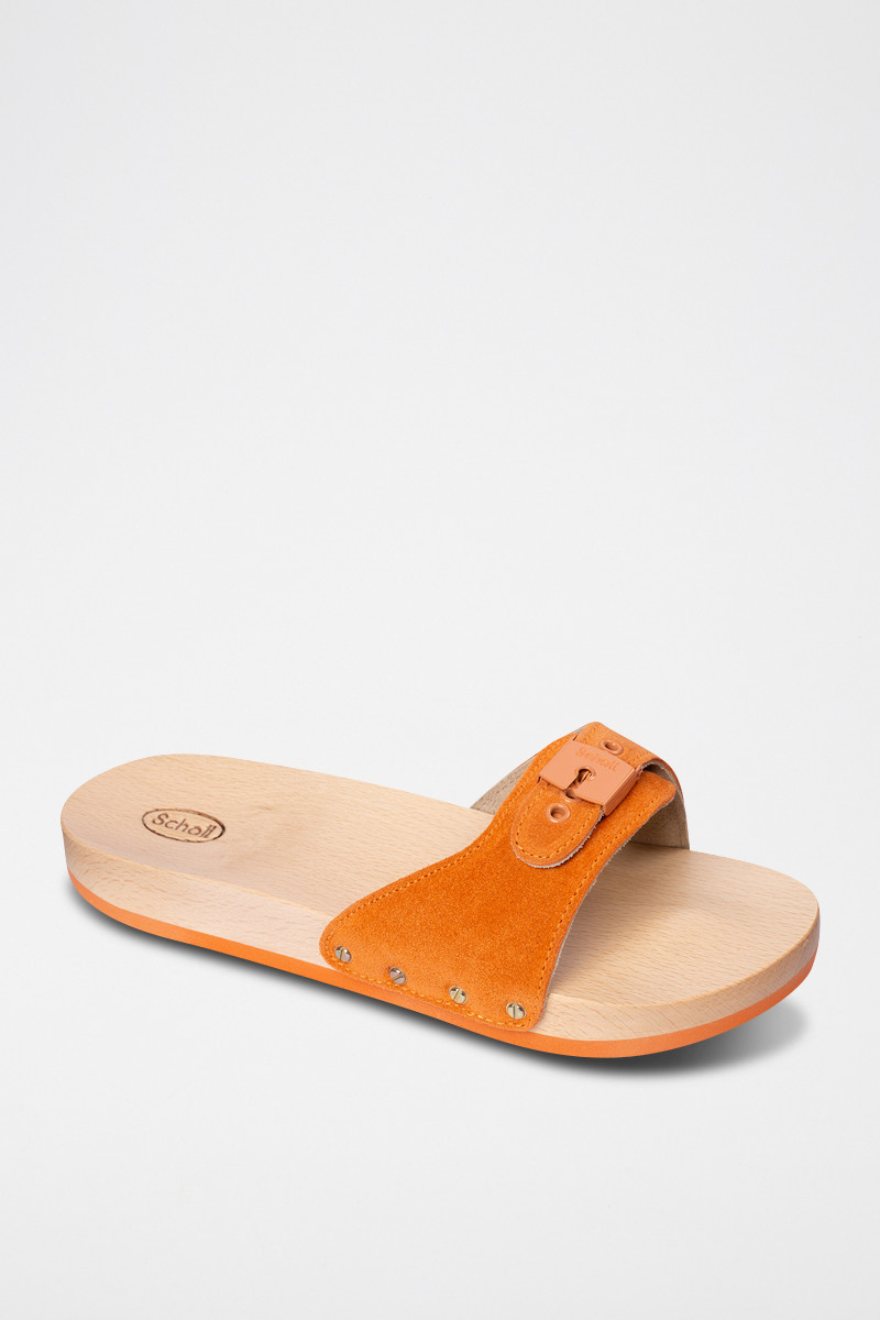 Mules en nubuck Pescura Flat Matt - Orange - 02 - 32897948