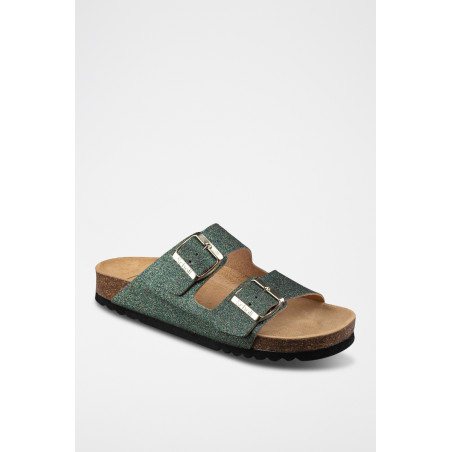 Mules Josephine - Vert - 02 - 32897995