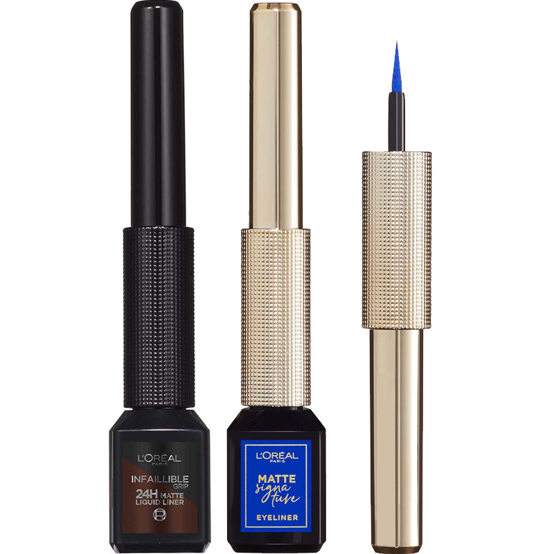 Eyeliners feutre - Infaillible Dip In - 02 Blue & 03 Marron - 03 - 33046635