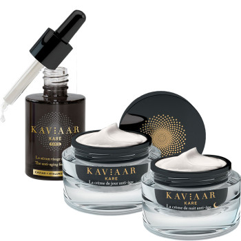 Routine anti-âge - Caviar & acide hyaluronique - Peaux matures - 3 soins - 03 - 33009279