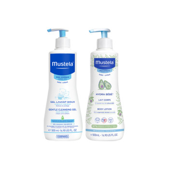 Nettoyant & hydratant - Corps & cheveux - Bébé - 2 x 500 ml - 03 - 32897343