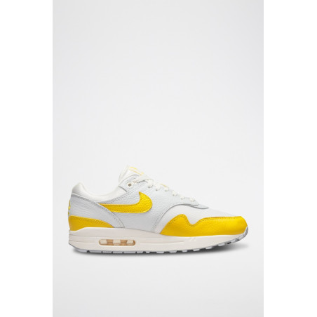 Air max 1 en cuir - Blanc et jaune - 02 - 32980941