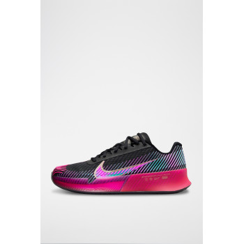 NikeCourt Air Zoom Vapor 11 Premium - Noir et rose - 02 - 32981203