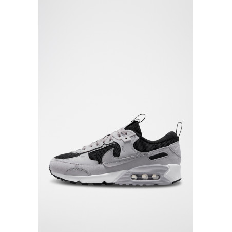 Nike Air Max 90 Futura en cuir - Gris clair - 02 - 32981208