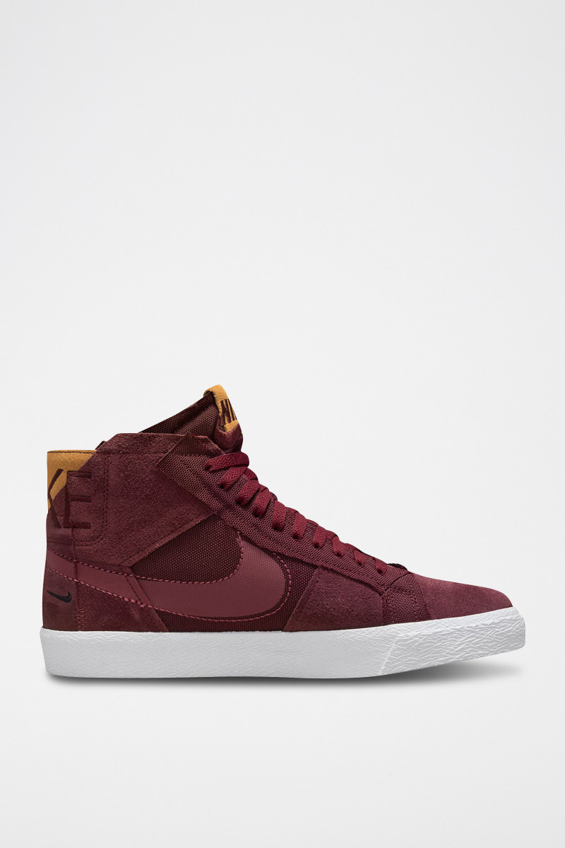 Nike SB Zoom Blazer Mid Premium en nubuck - Bordeaux - 02 - 32981127