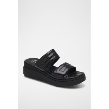 Mules en cuir Bali 2 Straps - Noir - 02 - 32898132