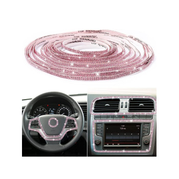 Accessoires De Décoration Intérieure Et Extérieure Pour Voiture Avec Strass En Cristal Auto-adhésif Pour Femmes, Ornements De Tableau De Bord Ou Autocollants De Strass, À Faire Soi-même Ou Comme Décoration De La Maison De Voiture - 19764105