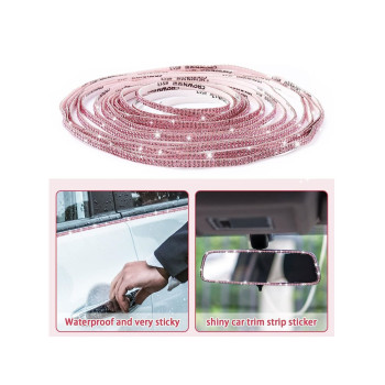 Accessoires De Décoration Intérieure Et Extérieure Pour Voiture Avec Strass En Cristal Auto-adhésif Pour Femmes, Ornements De Tableau De Bord Ou Autocollants De Strass, À Faire Soi-même Ou Comme Décoration De La Maison De Voiture - 19764105