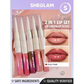 SHEGLAM Crayon à lèvres et gloss Lip Rules-Play Fair - 37695134