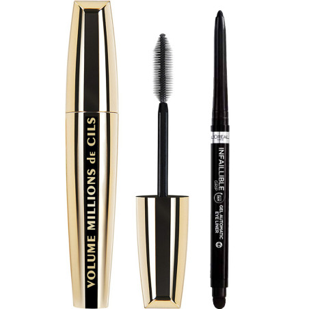 Mascara volume & eyeliner - Noir intense - 03 - 33053136