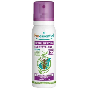 Spray répulsif poux  - Cheveux - 75 ml - 03 - 32796555