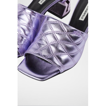 Mules à talons - Violet - 02 - 32926218