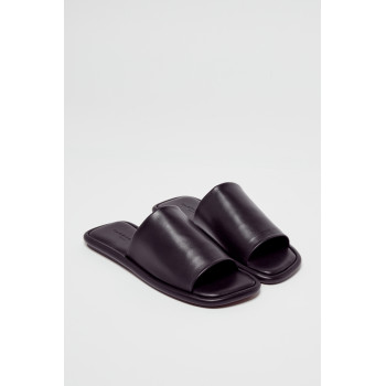 Mules en cuir d’agneau Ezy - Noir - 02 - 32586311