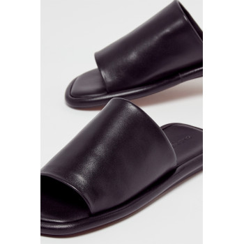 Mules en cuir d’agneau Ezy - Noir - 02 - 32586311