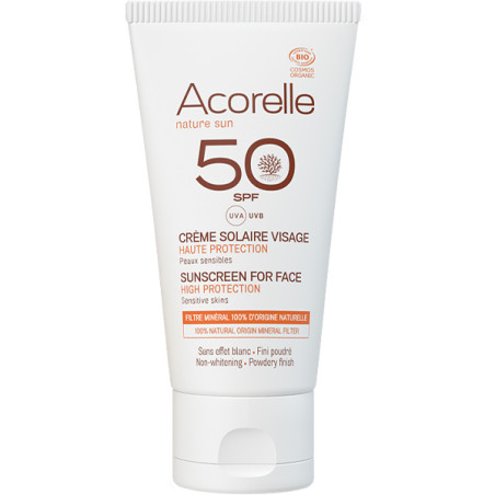 Crème solaire SPF 50 bio - Visage - 50 ml - 03 - 32831218