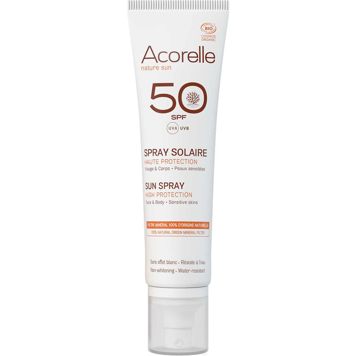 Spray solaire SPF 50 bio - Visage & corps - 100 ml - 03 - 32831220