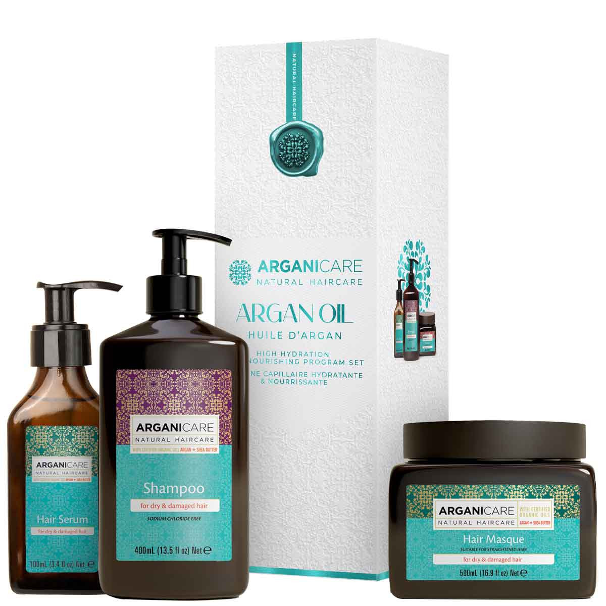 Coffret ultra-nourrissant - Argan & karité - Cheveux bouclés - 3 produits - 03 - 32918158