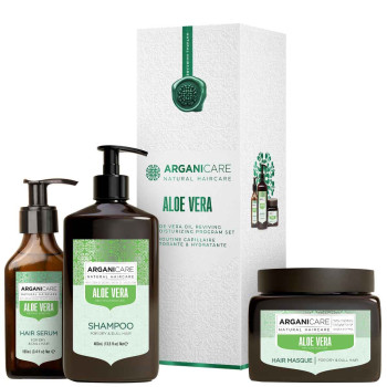 Coffret revitalisant - Aloe vera - Cheveux secs & ternes - 3 soins - 03 - 32918160