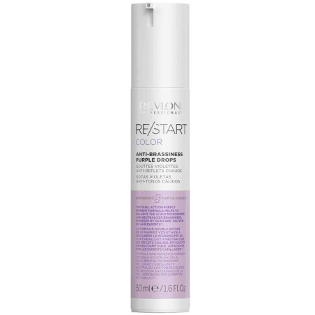 Gouttes violettes anti-jaunissement - Re/Start - Cheveux blancs, blonds ou gris - 50 ml - 03 - 32820589