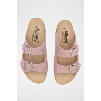 Mules - Rose chiné - 02 - 33050910