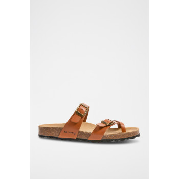 Sandales en cuir Rosso - Camel - 02 - 33050925