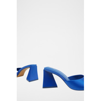 Mules à talons - Bleu roi - 02 - 32861875